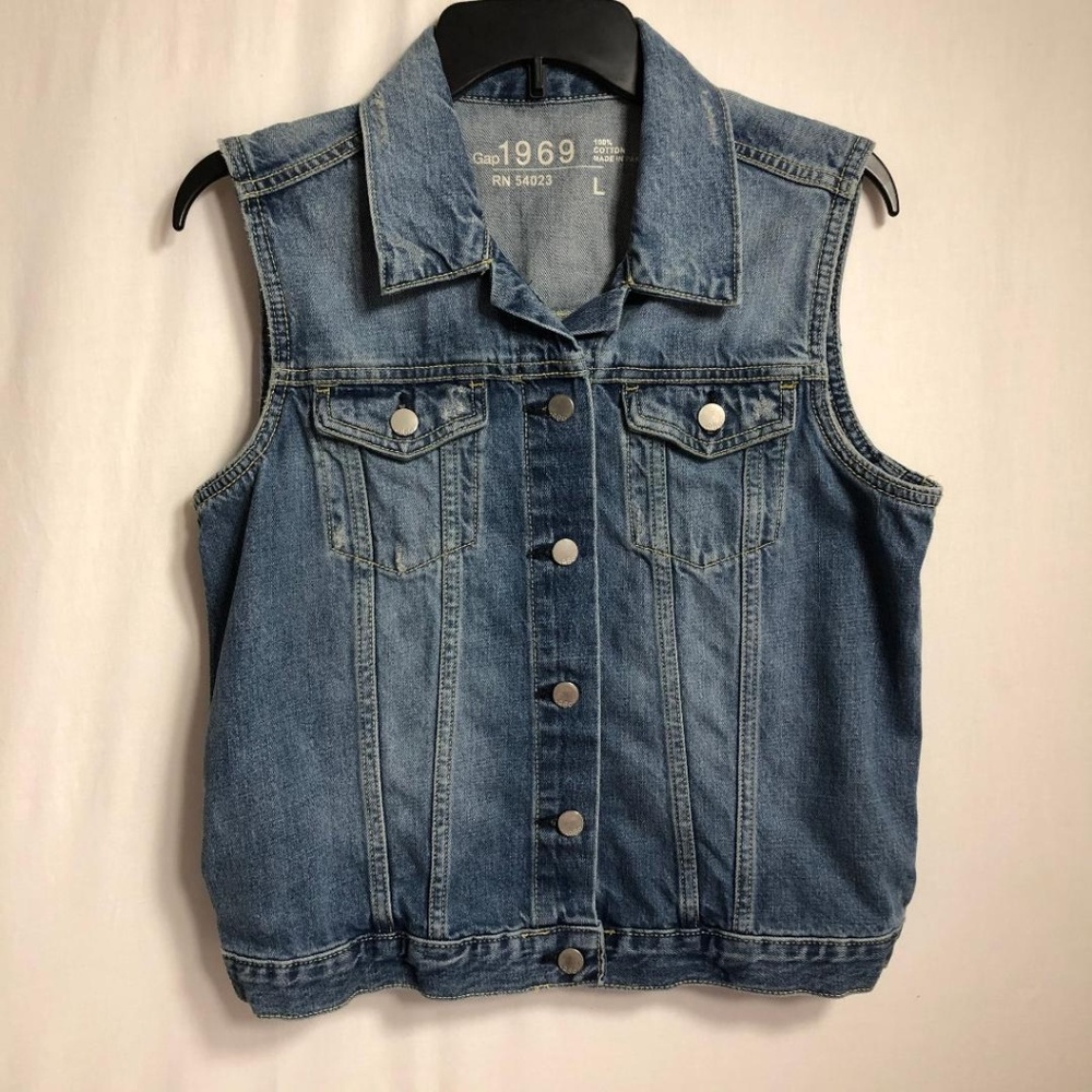 GAP Denim 1969 Vest - L